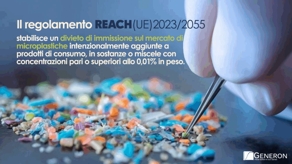 Microplastiche cosa cambia con il reach