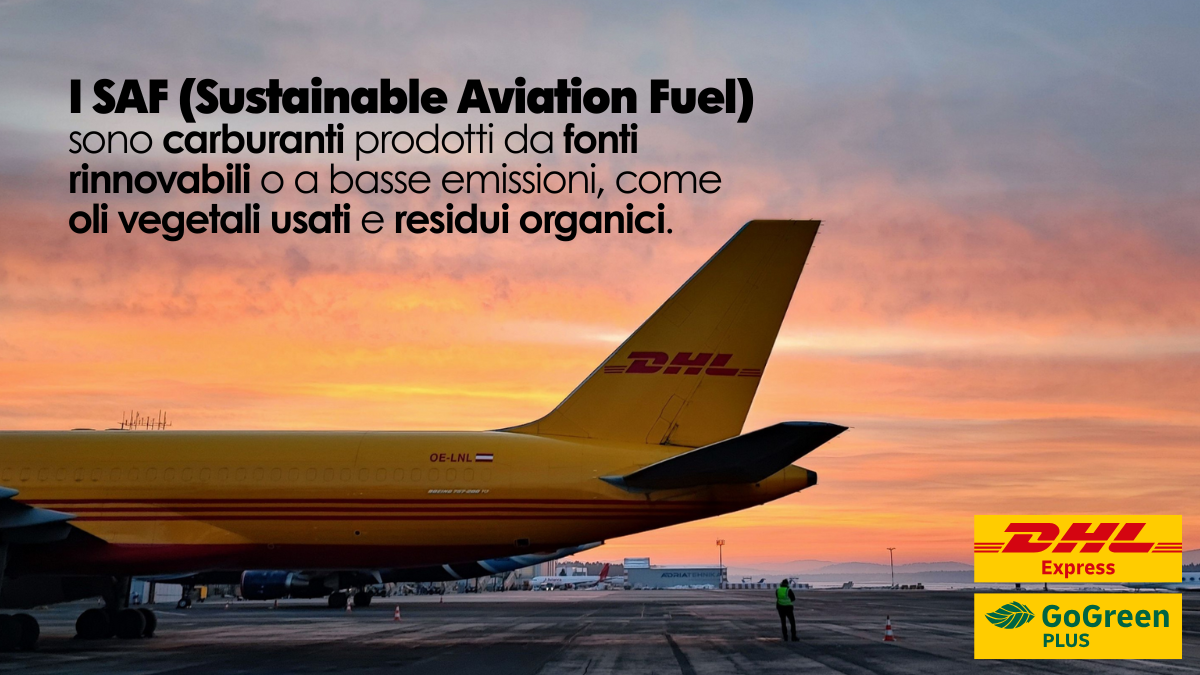 SAF: per una logistica più sostenibile